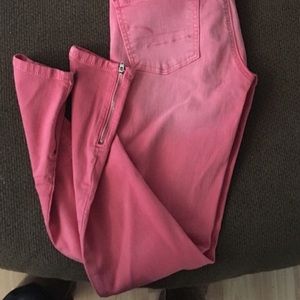 Pink American eagle jeans